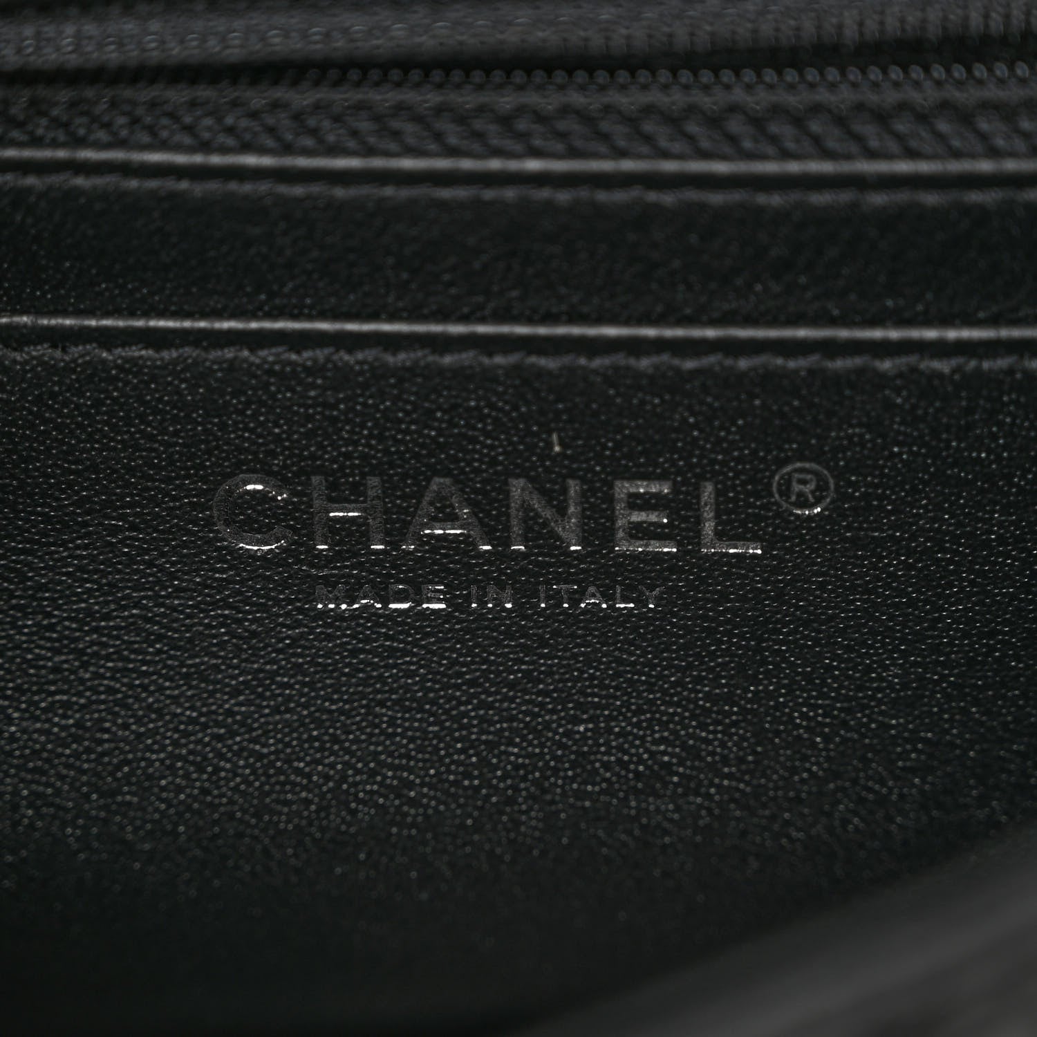 Chanel Lambskin Quilted Mini Rectangular Flap Black 6 of 9