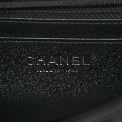 Chanel Lambskin Quilted Mini Rectangular Flap Black 6 of 9