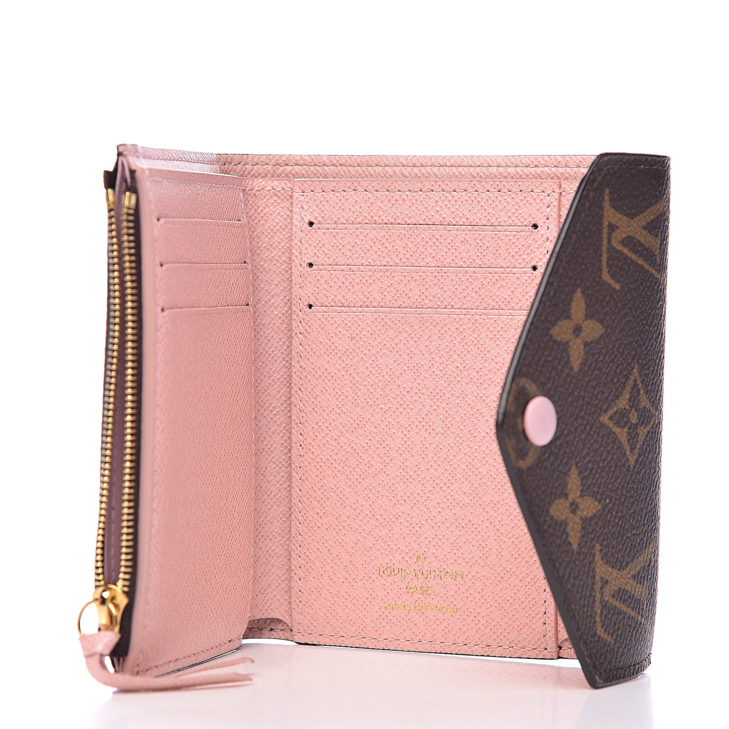 Monogram Victorine Wallet Rose Ballerine