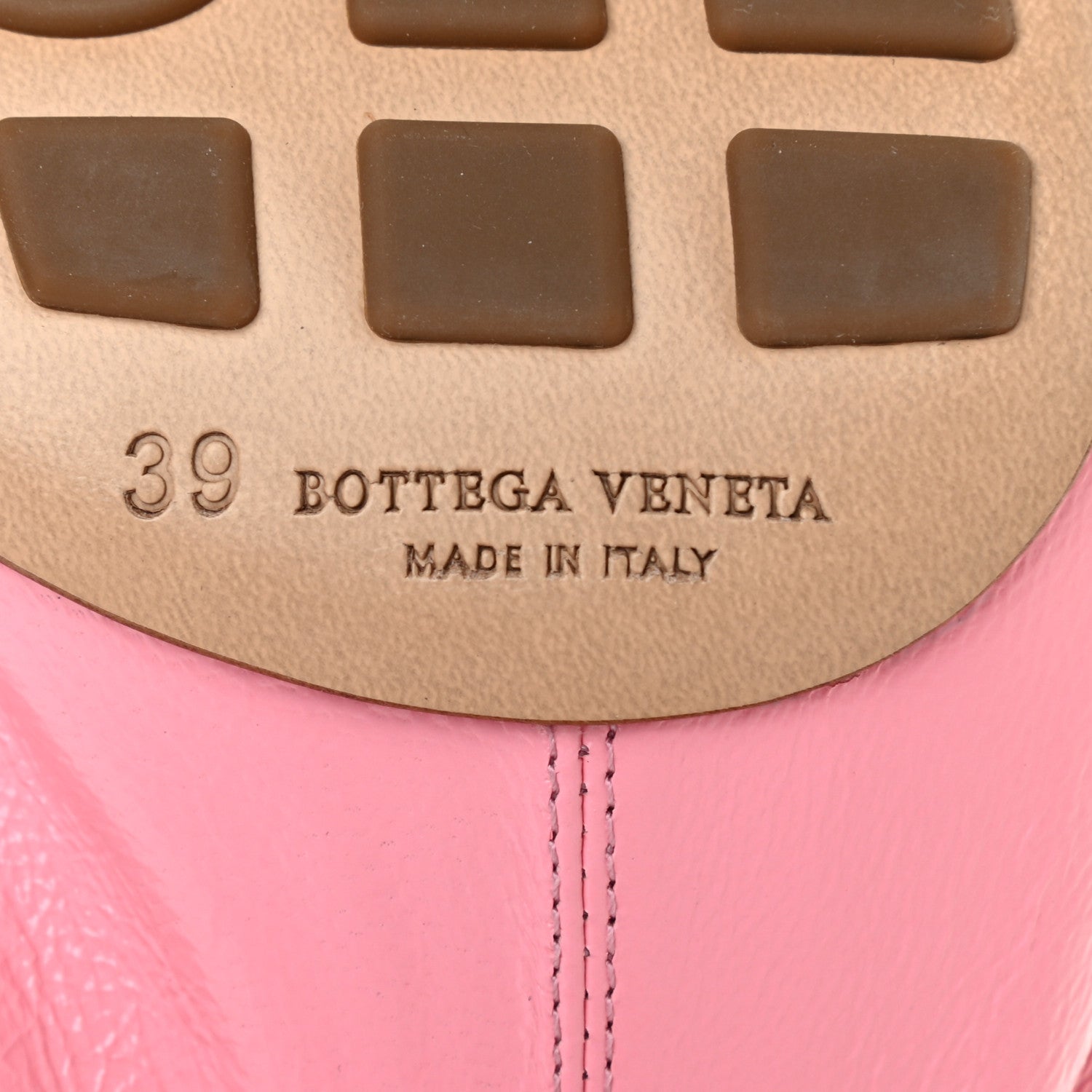 Bottega Veneta Crushed Nappa Glitter Plexiglass Almond Pumps 39 Blossom 14 of 14