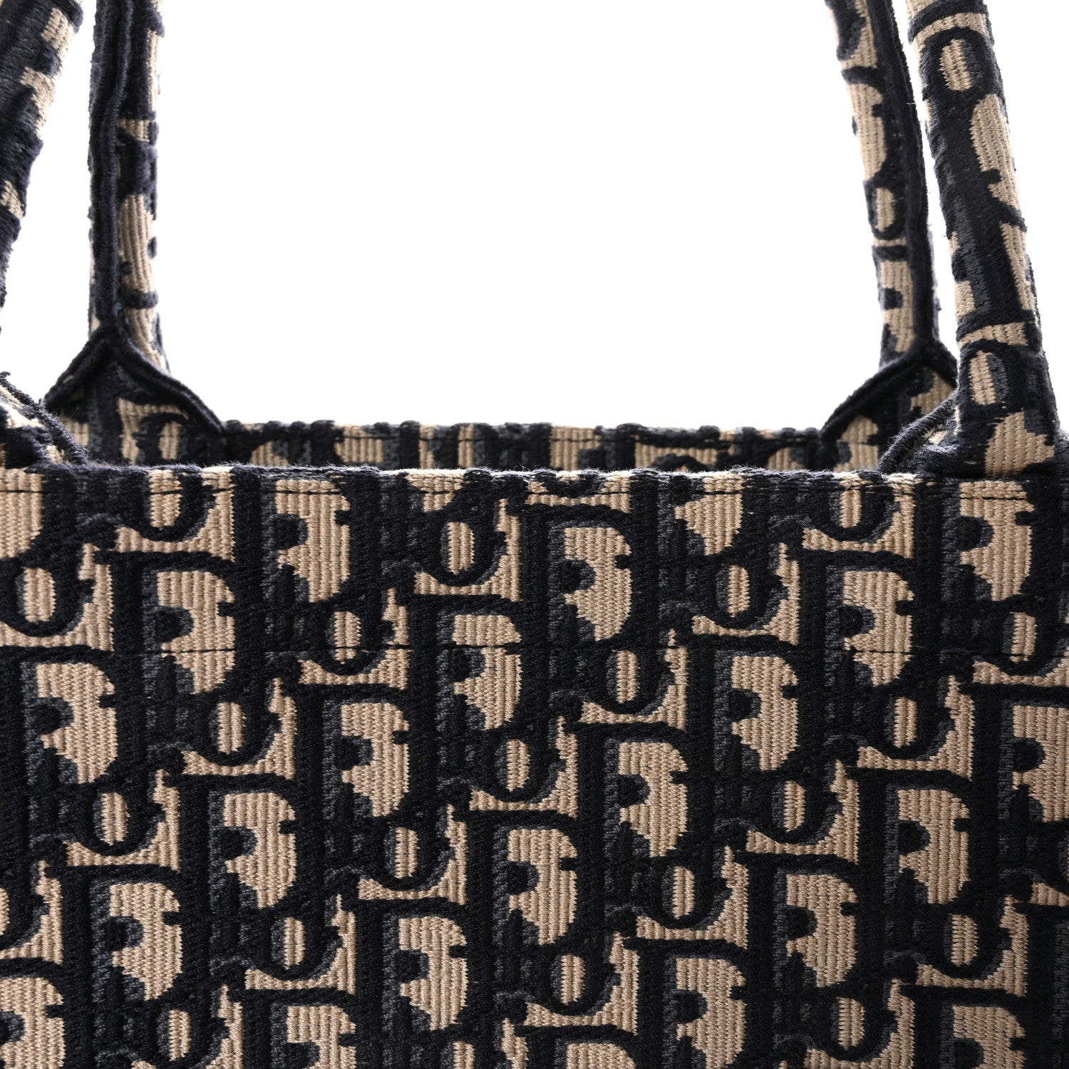 Christian Dior Oblique Large Book Tote Blue Multicolor Blue Multicolor 7 of 9