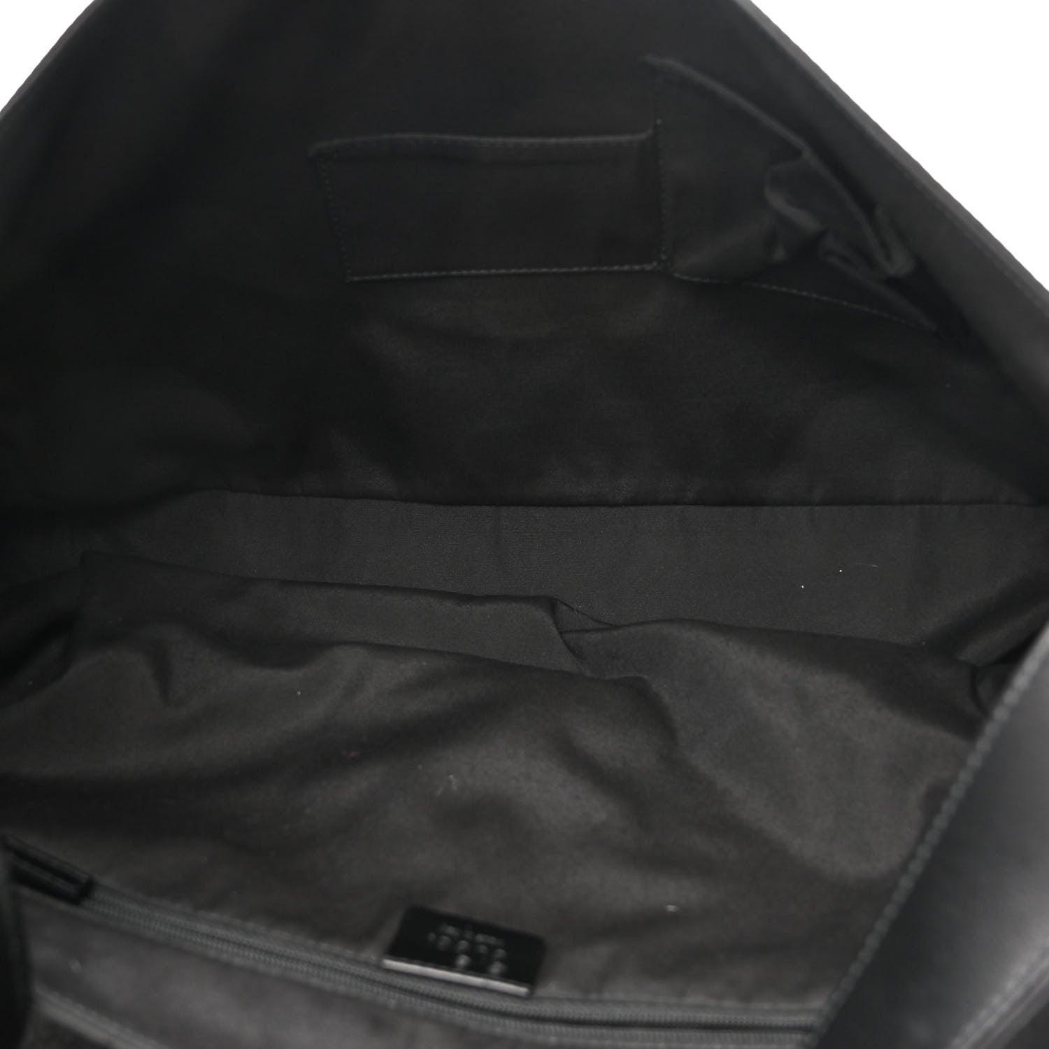 Gucci GG Monogram Flap Messenger Bag Black 5 of 11