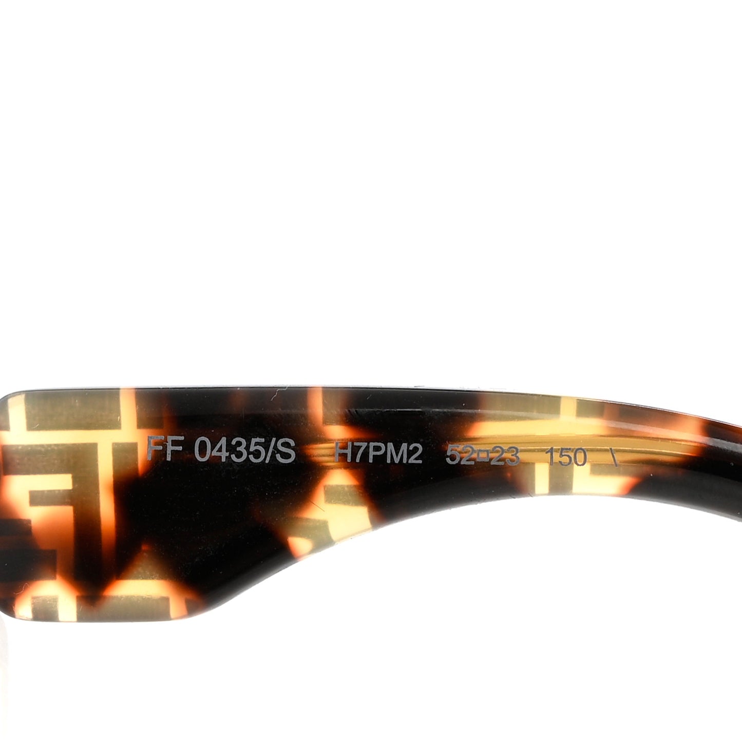 Acetate Fendi Roma Cat Eye Sunglasses FF 0435/S Havana