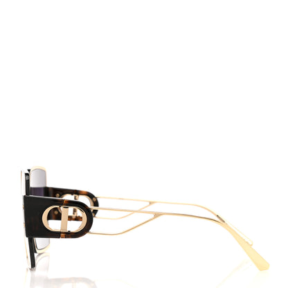 Christian Dior Acetate Square 30 Montaigne Sunglasses Tortoise 3 of 8