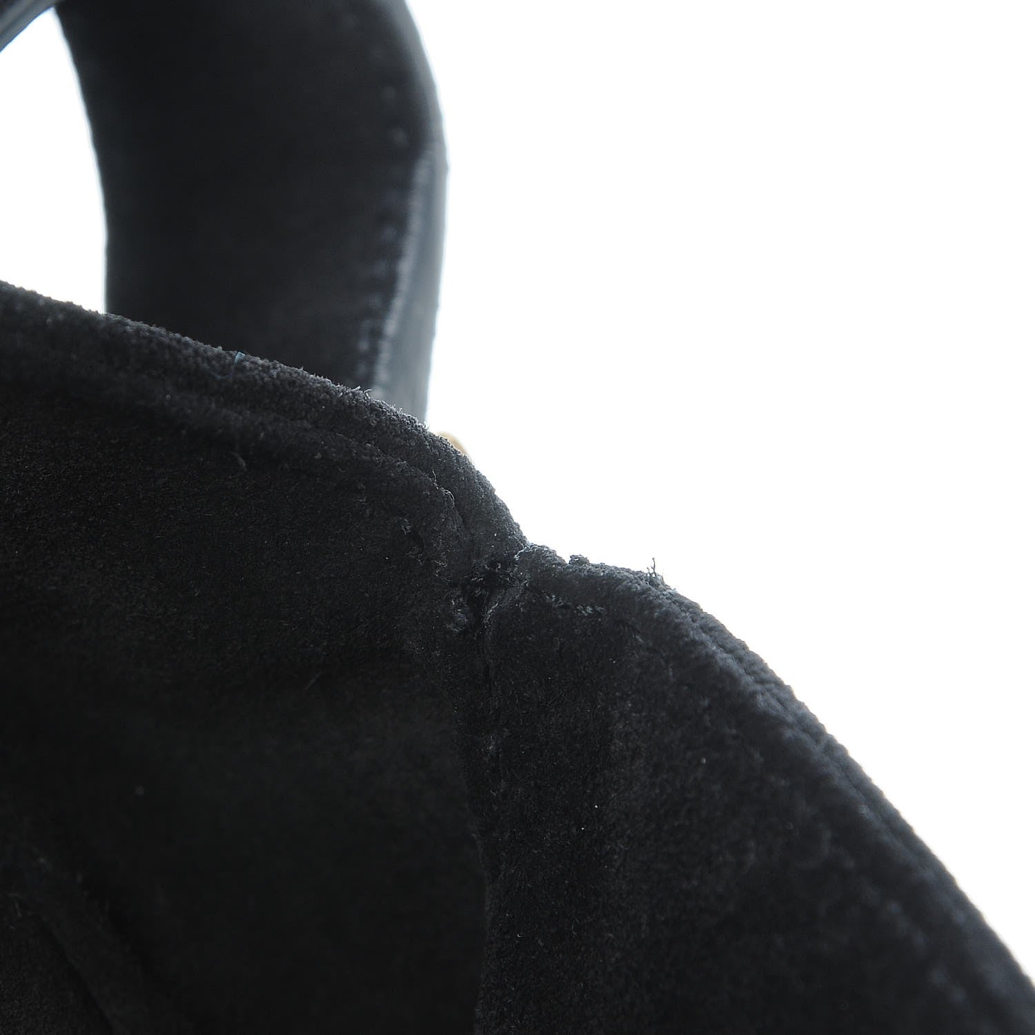 Saint Laurent Suede Y Studs Crossbody Bag Black 9 of 9