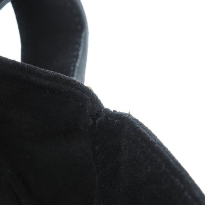 Saint Laurent Suede Y Studs Crossbody Bag Black 9 of 9
