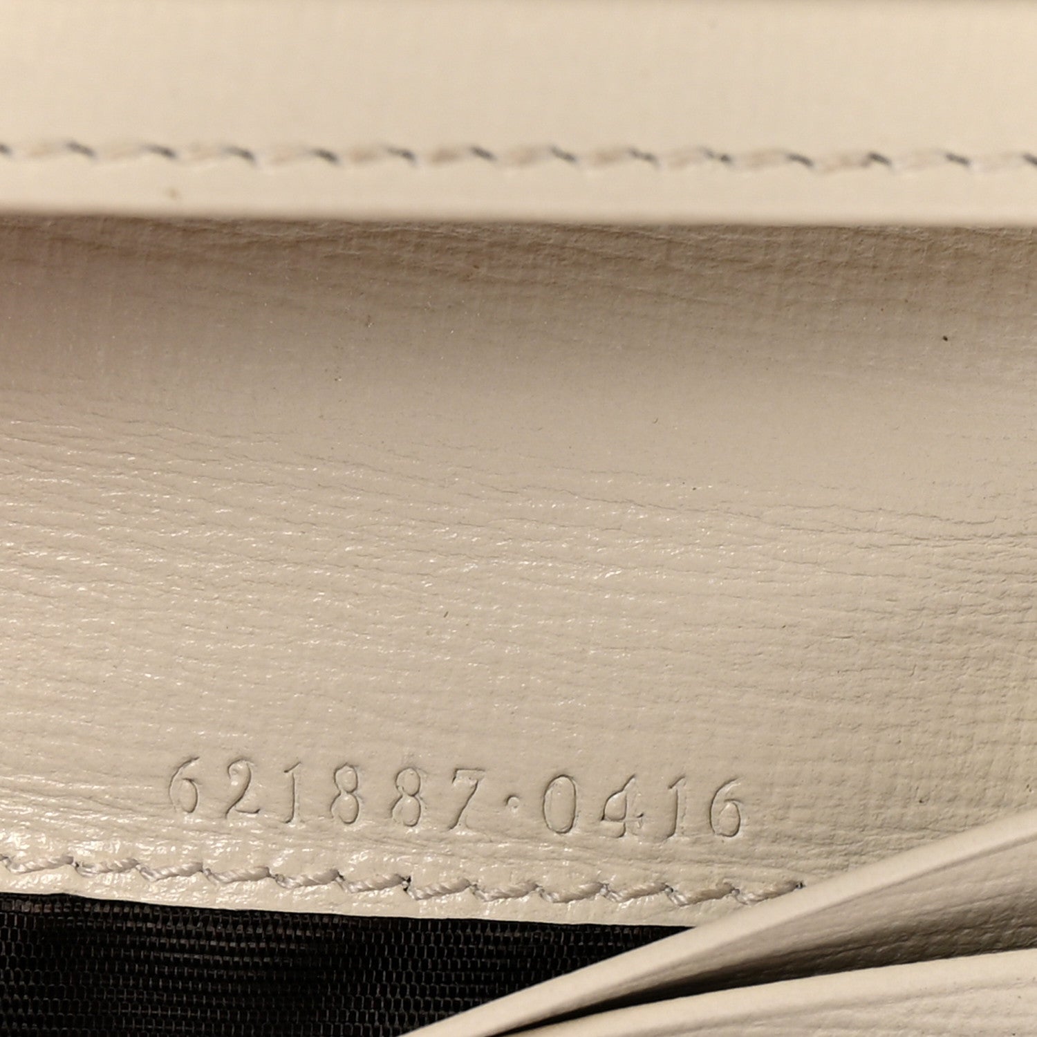 Gucci Azalea Calfskin Horsebit 1955 Card Case Wallet Black Brown Sugar Mystic White 7 of 7