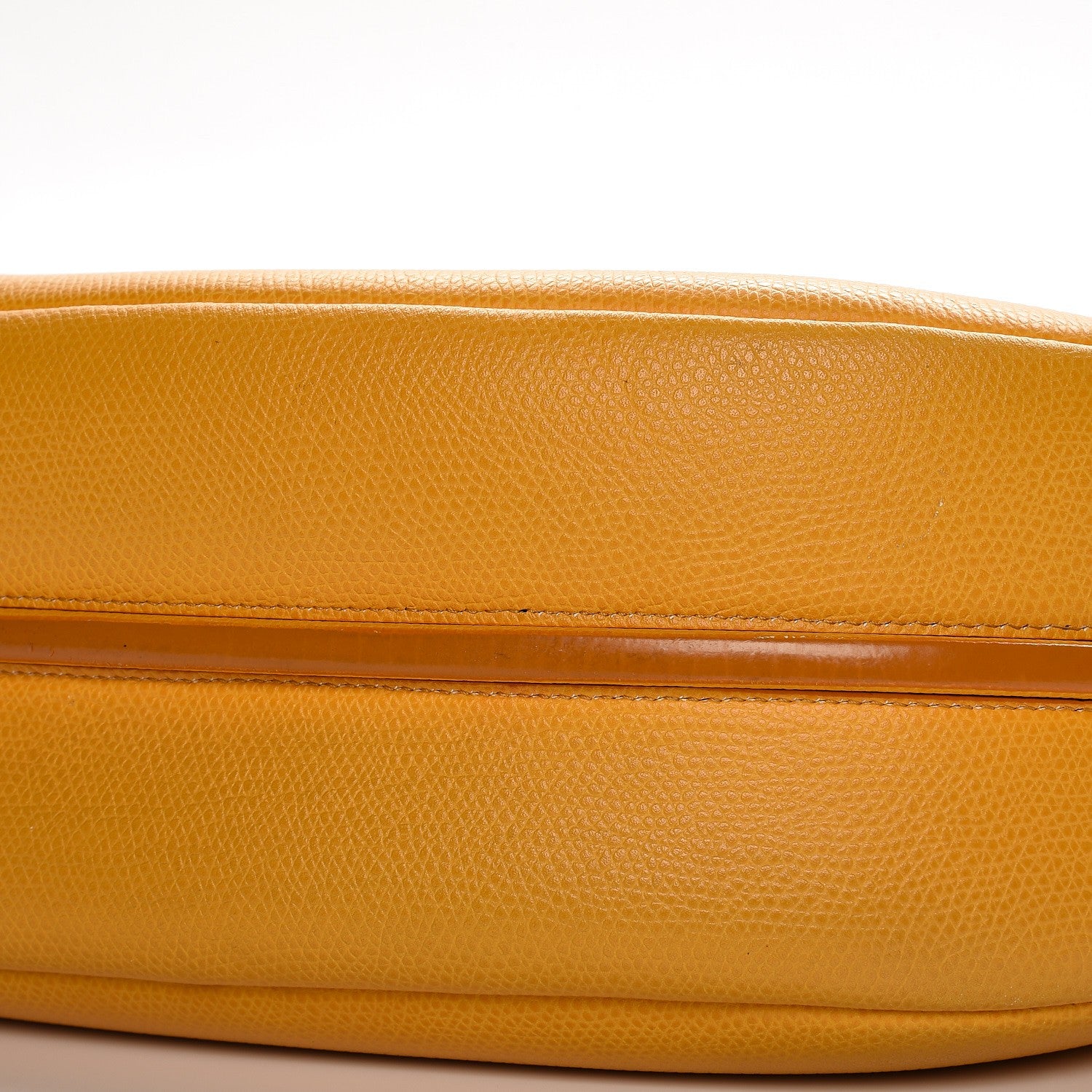 Celine Grained Calfskin Trotteur Messenger Saffron 19 of 24