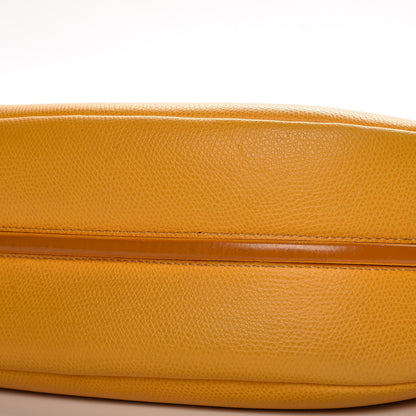 Celine Grained Calfskin Trotteur Messenger Saffron 19 of 24