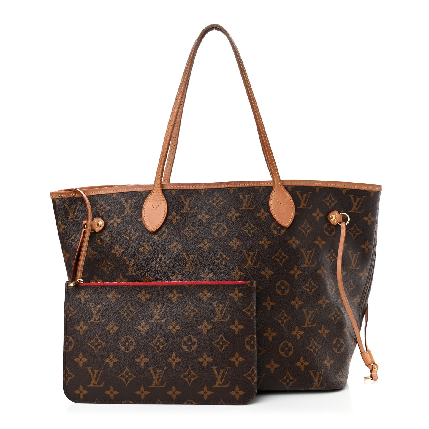 Monogram Neo Neverfull MM Cherry