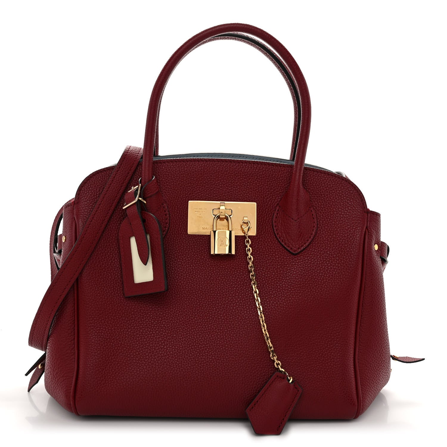 Louis Vuitton Veau Nuage Milla PM Carmine Red 1 of 11