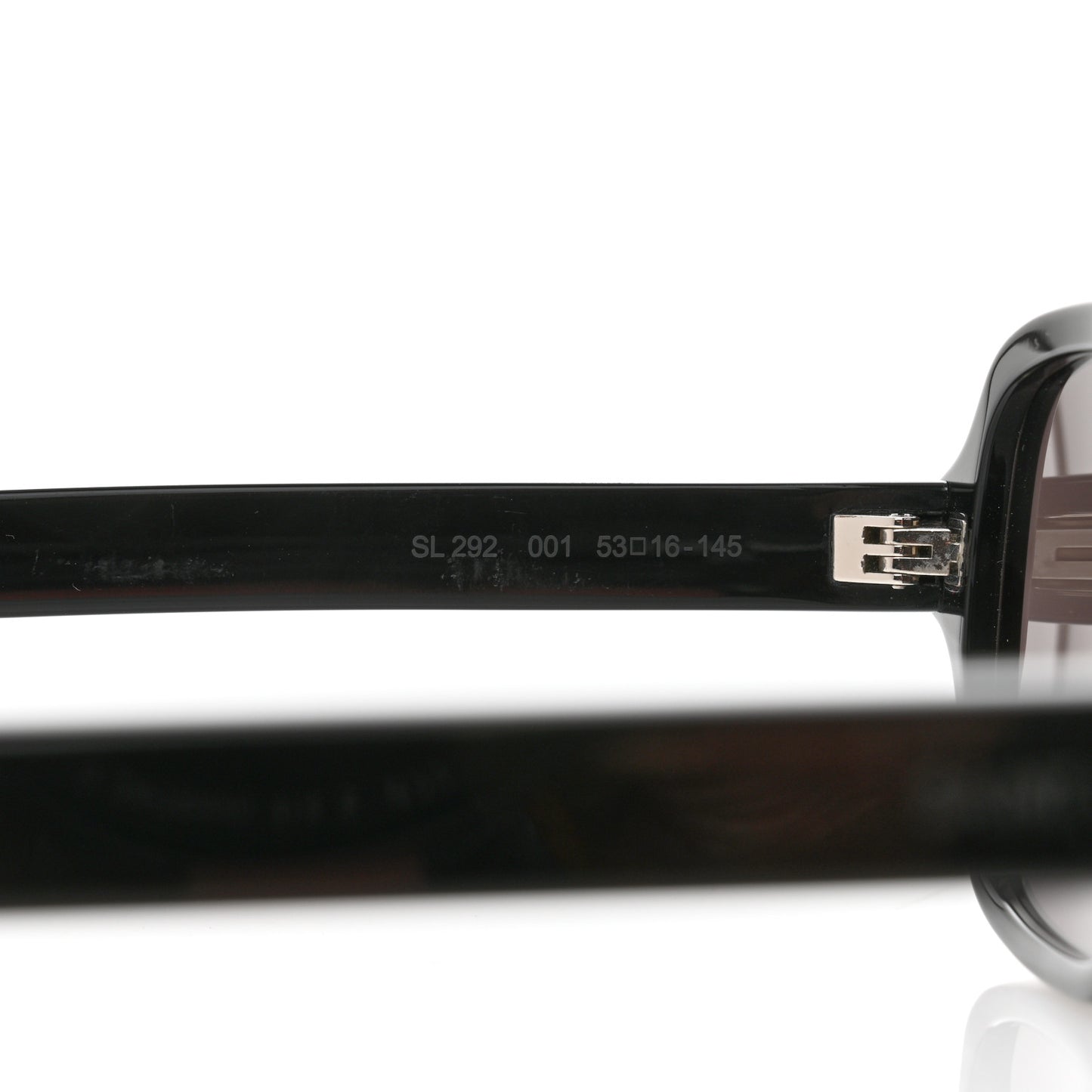 Acetate SL 292 New Wave Sunglasses Black