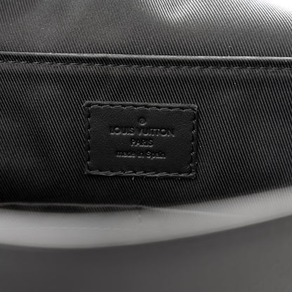 Louis Vuitton Calfskin Aerogram Takeoff Messenger Black 6 of 10