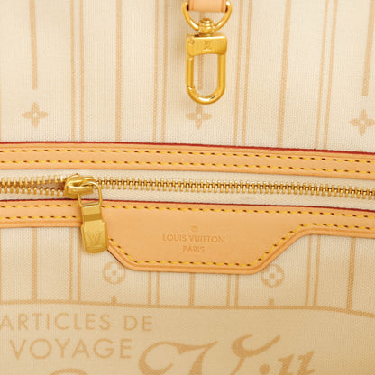 Louis Vuitton Damier Azur Neverfull MM 6 of 8