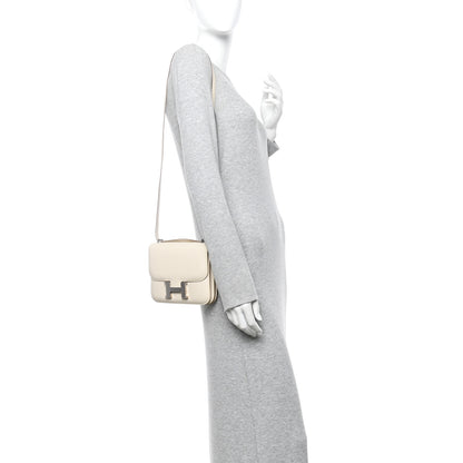 Hermes Epsom Constance 18 Craie 2 of 12