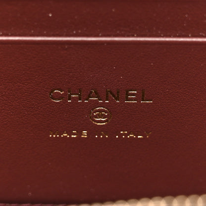 Chanel Caviar Quilted Top Handle Slim Vanity With Chain Black 6 of 10