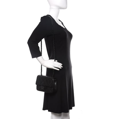Chanel Caviar Quilted Incognito Mini Square Flap Black 2 of 10
