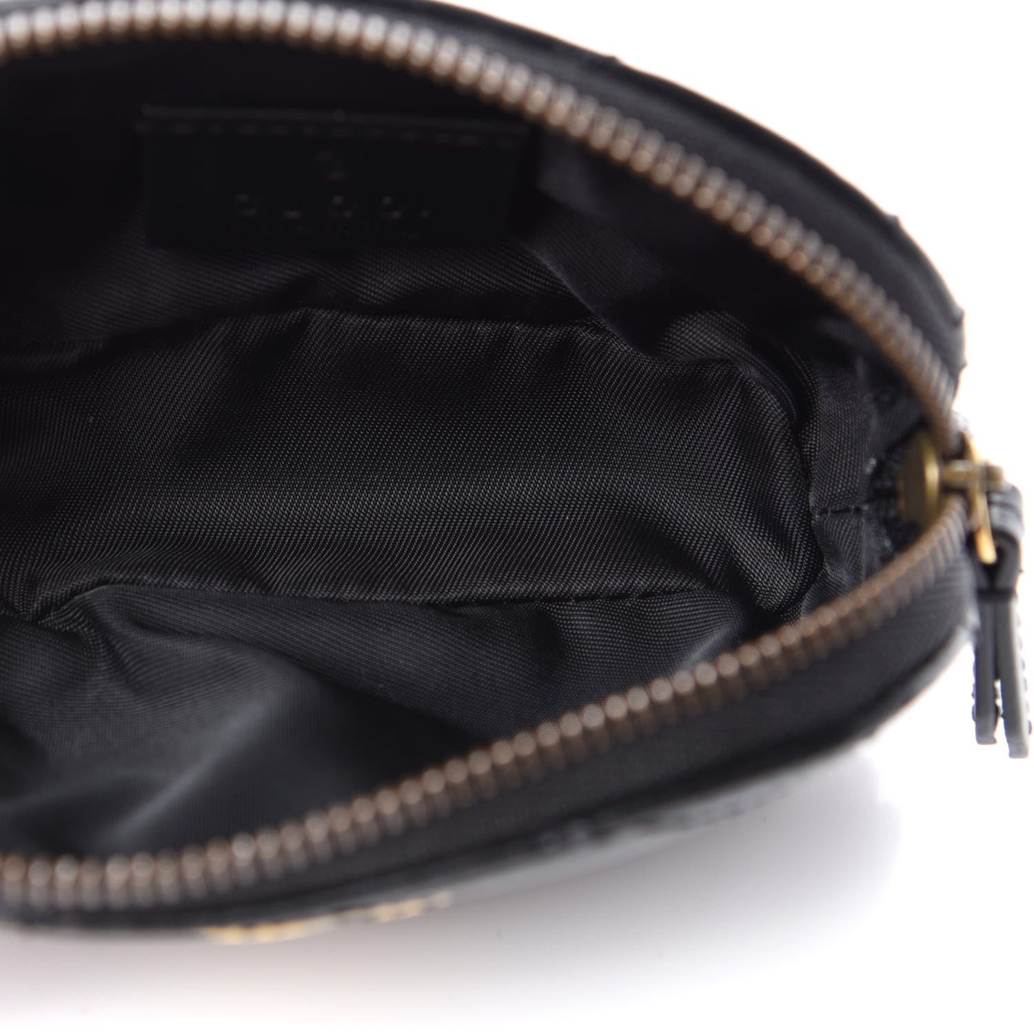Gucci Calfskin Matelasse GG Marmont Key Pouch Black 5 of 8