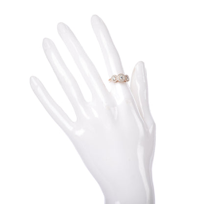 Tiffany 18K Rose Gold Diamond Circlet Ring 49 4.75 2 of 6