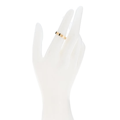Cartier 18K Yellow Gold 3.5mm LOVE Wedding Band Ring 52 6 2 of 5