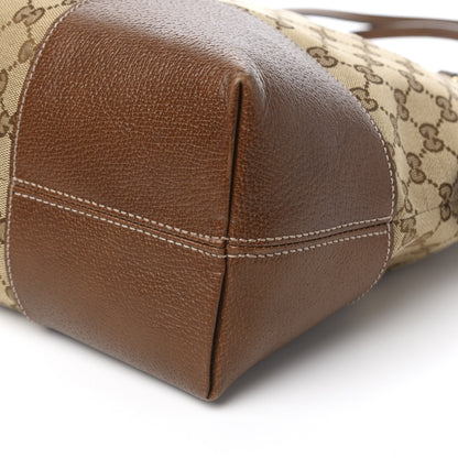 Gucci Monogram Medium Bree Shoulder Bag Beige Tabacco 11 of 12