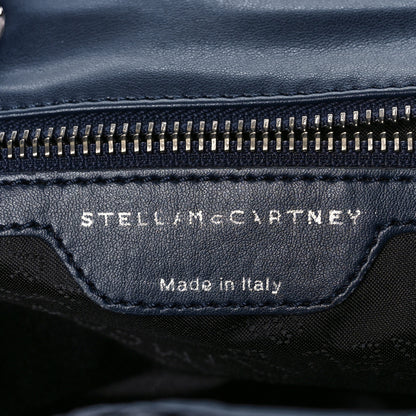 Stella McCartney Denim Quilted Falabella Backpack Blue 6 of 9