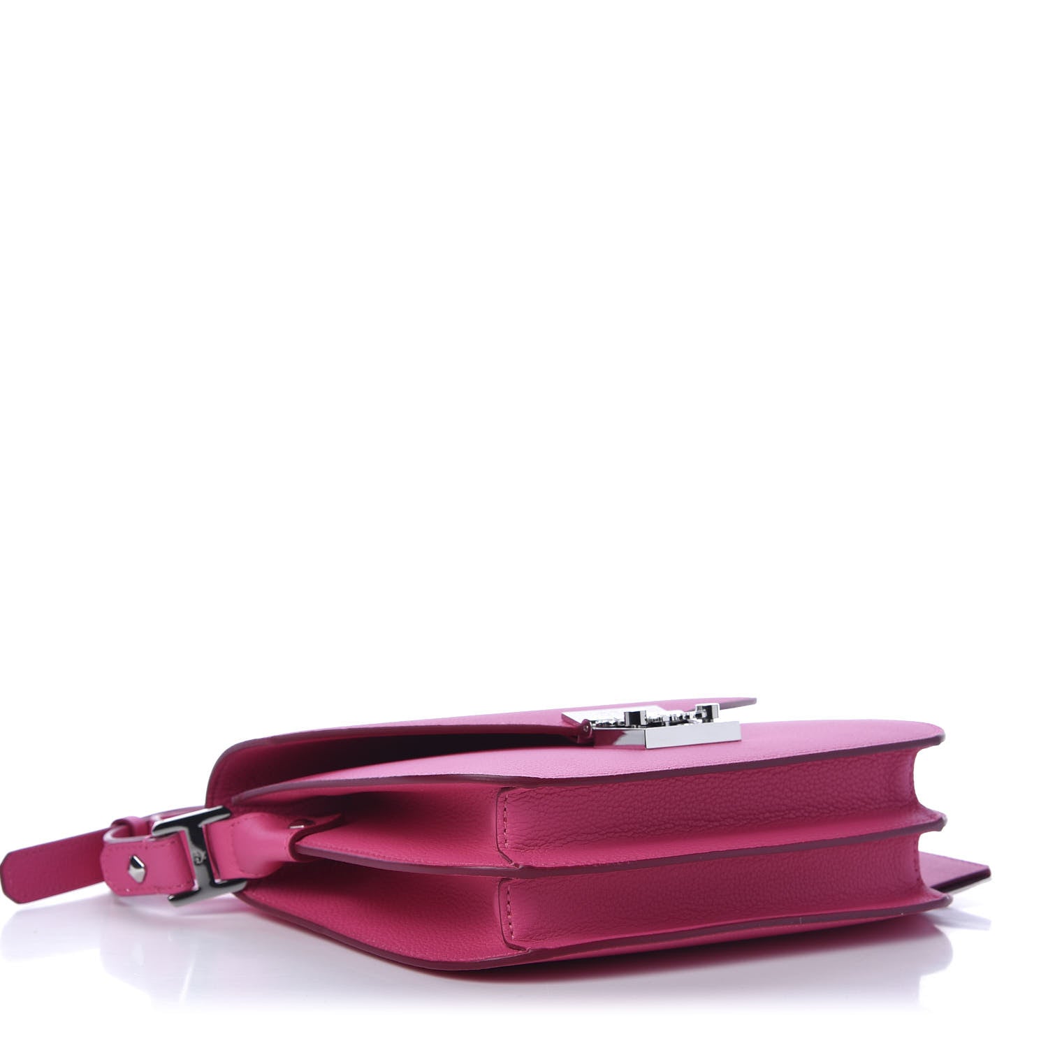 MCM Calfskin Patricia Small Crossbody Bag Sugar Pink 4 of 10