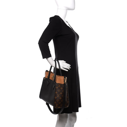 Louis Vuitton Calfskin Monogram On My Side Black 3 of 10