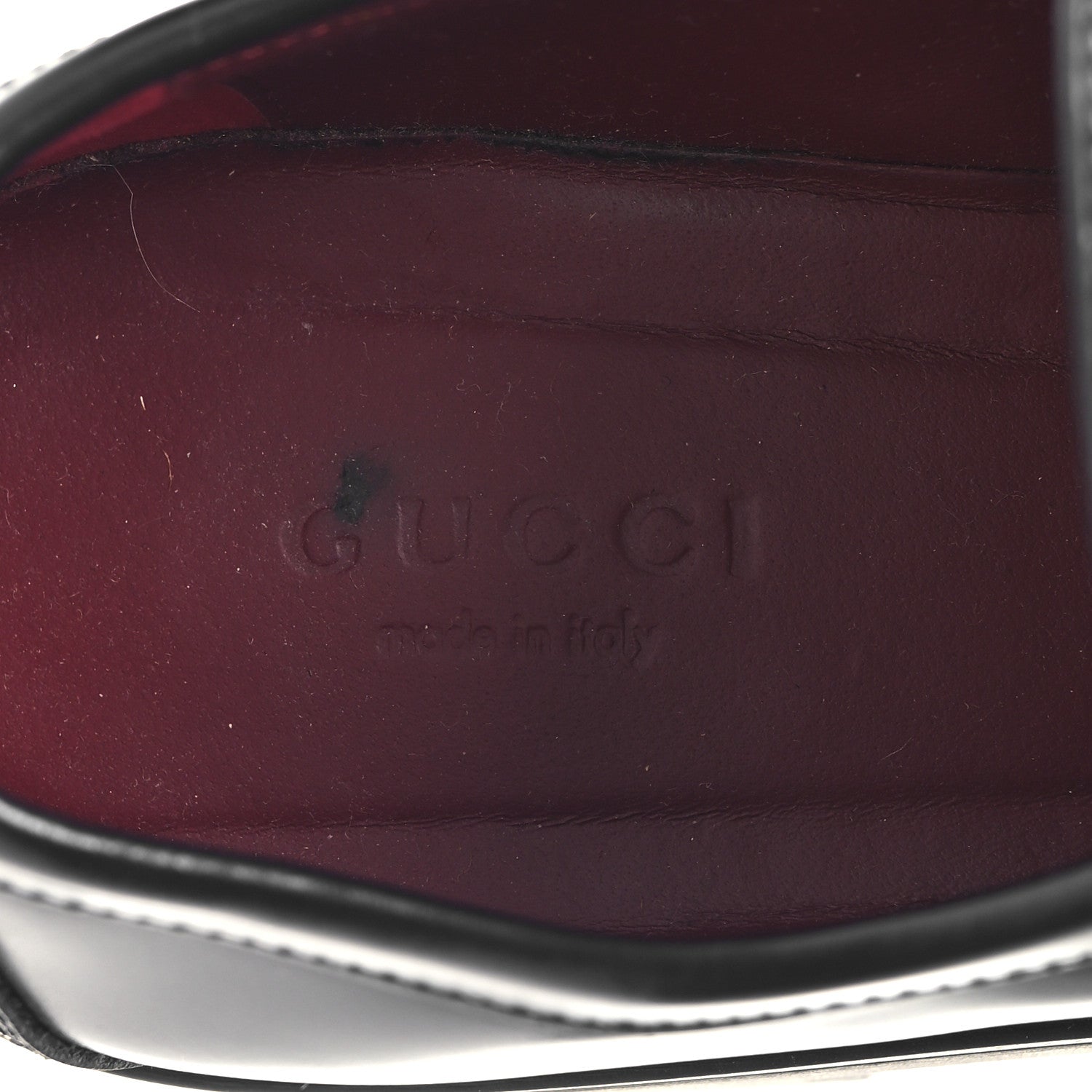 Gucci Cordovan Lux Horsebit Womens Lug Sole Loafers 35.5 Black 9 of 9