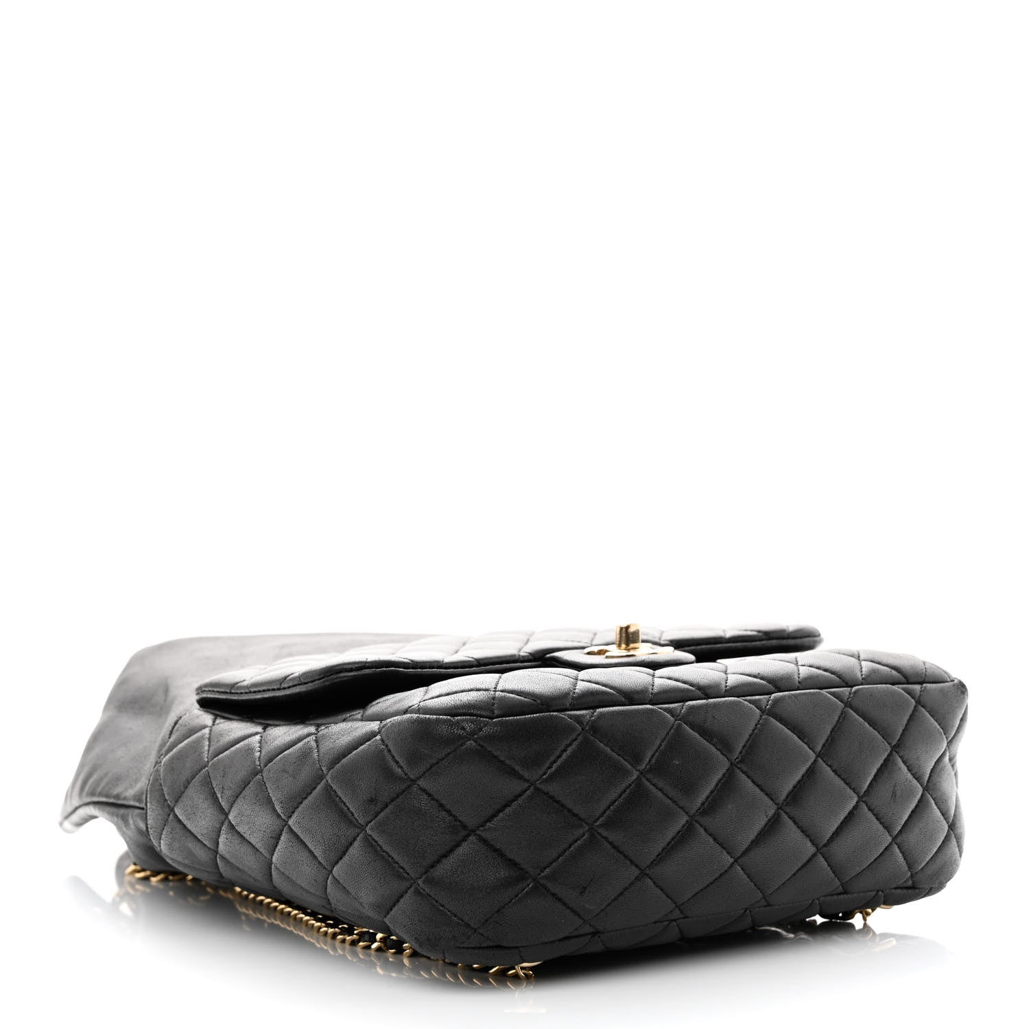 Chanel Lambskin Quilted Large In Seoul Backpack Black 4 of 12