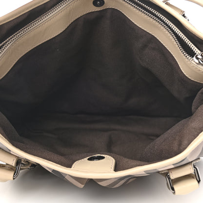Burberry Smoked Check Small Northfield Tote Trench 6 of 11