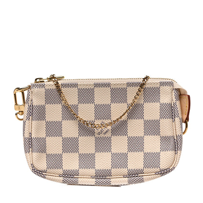 Louis Vuitton Damier Azur Mini Pochette Accessories 1 of 9