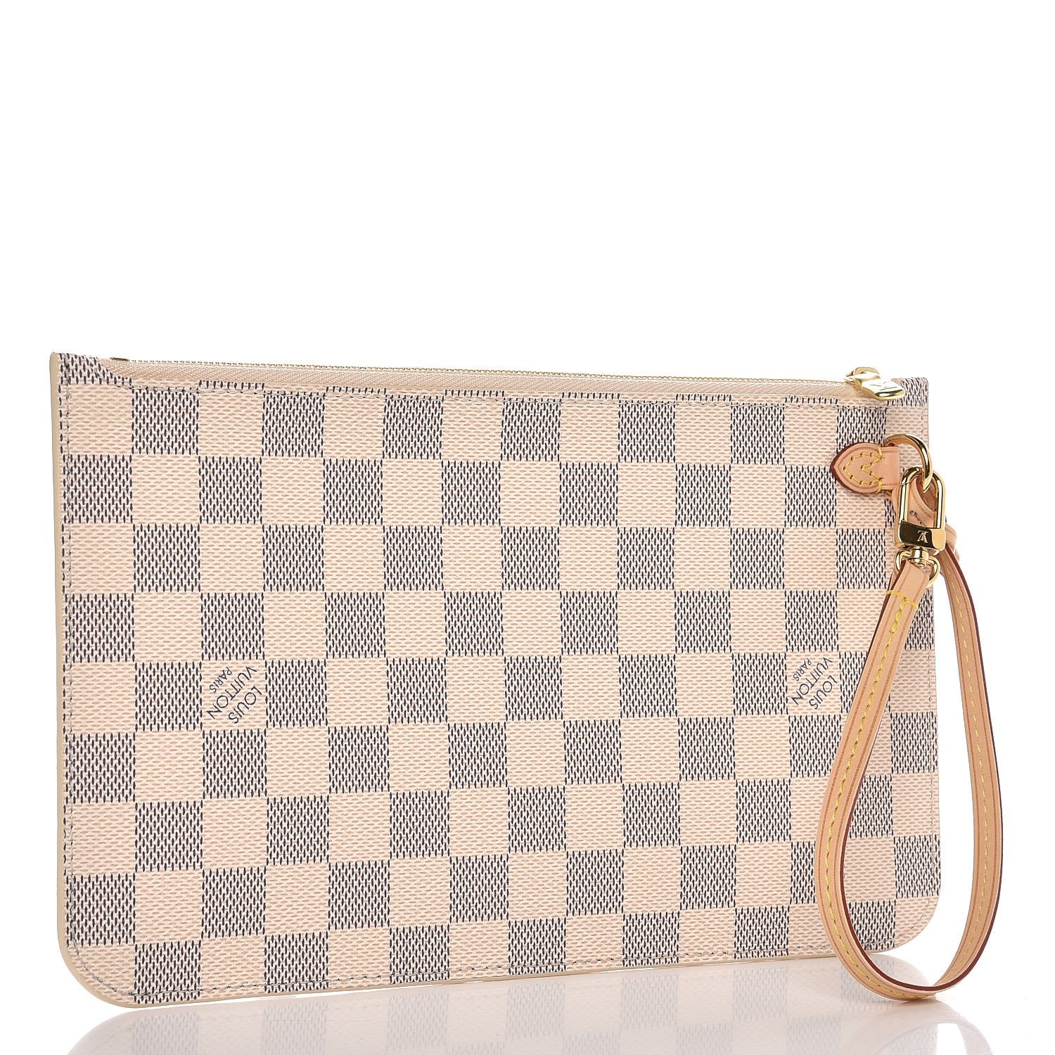 Louis Vuitton Damier Azur Neverfull MM GM Pochette 3 of 8