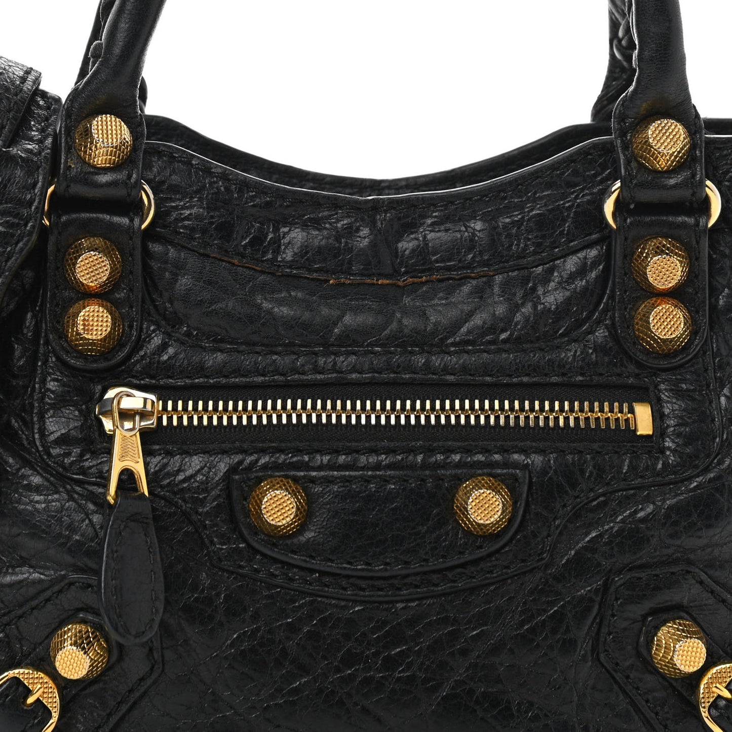 Agneau Giant 12 Gold Hardware Mini City Black