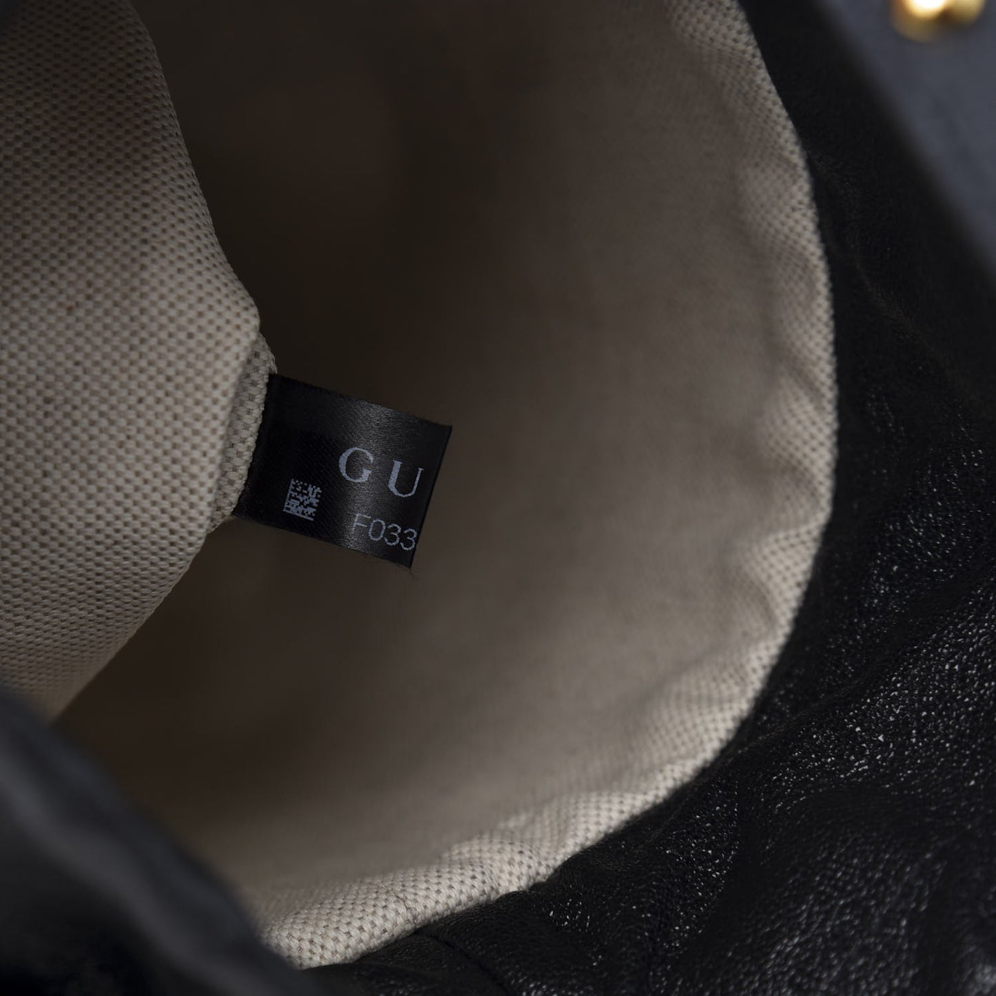 Azalea Sakai Calfskin Small Horsebit 1955 Drawstring Bucket Bag Black
