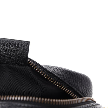 Gucci Pebbled Calfskin Mini Soho Disco Bag Black 9 of 10