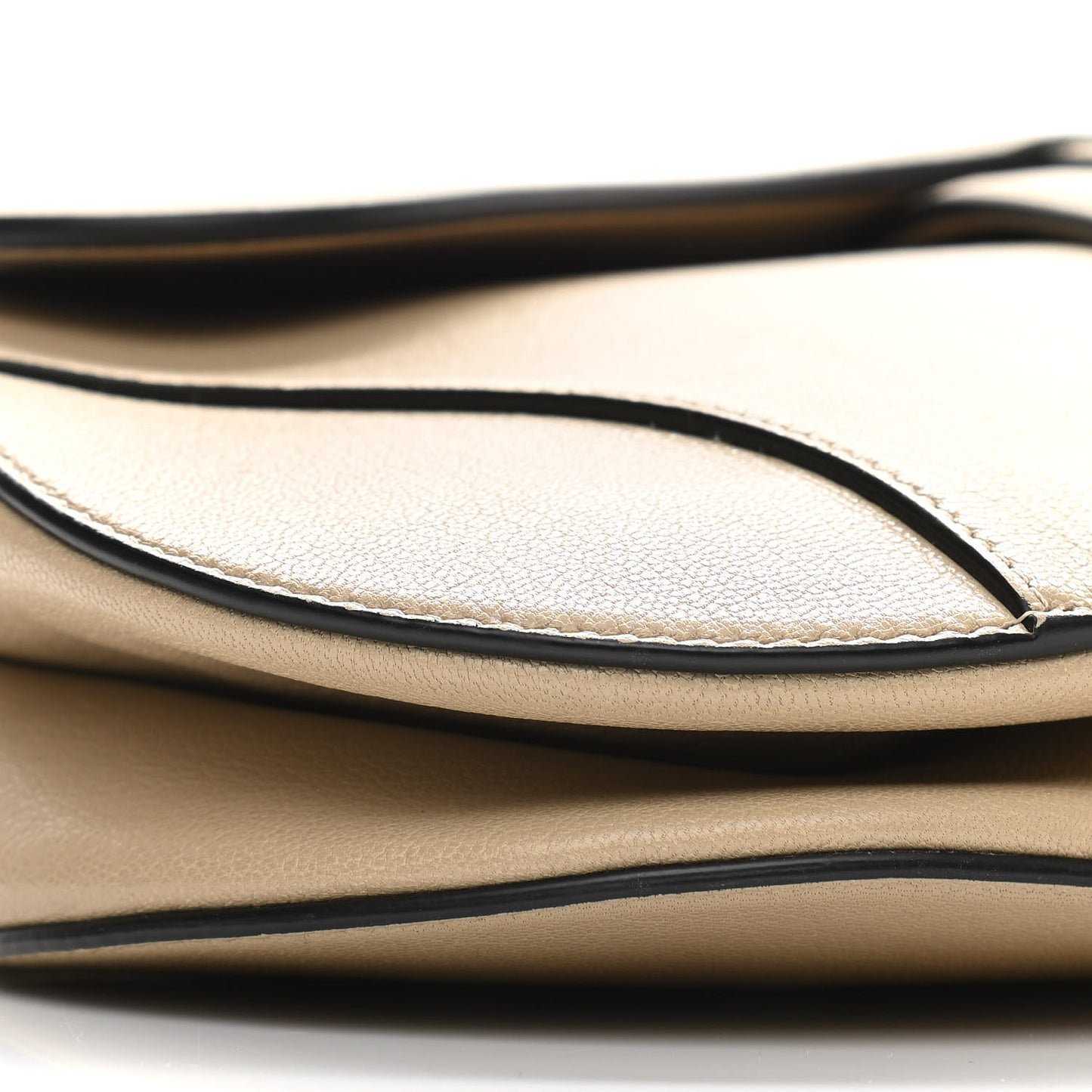 Shiny Goatskin Saddle Bag Corda