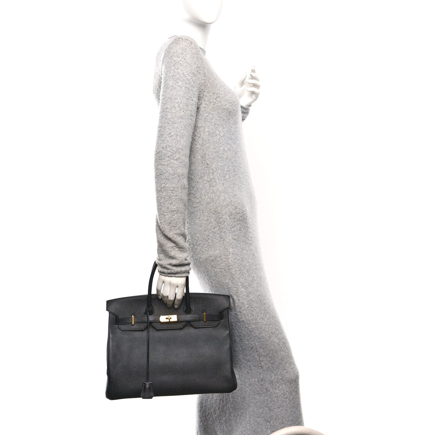 Hermes Epsom Birkin 35 Black 2 of 12