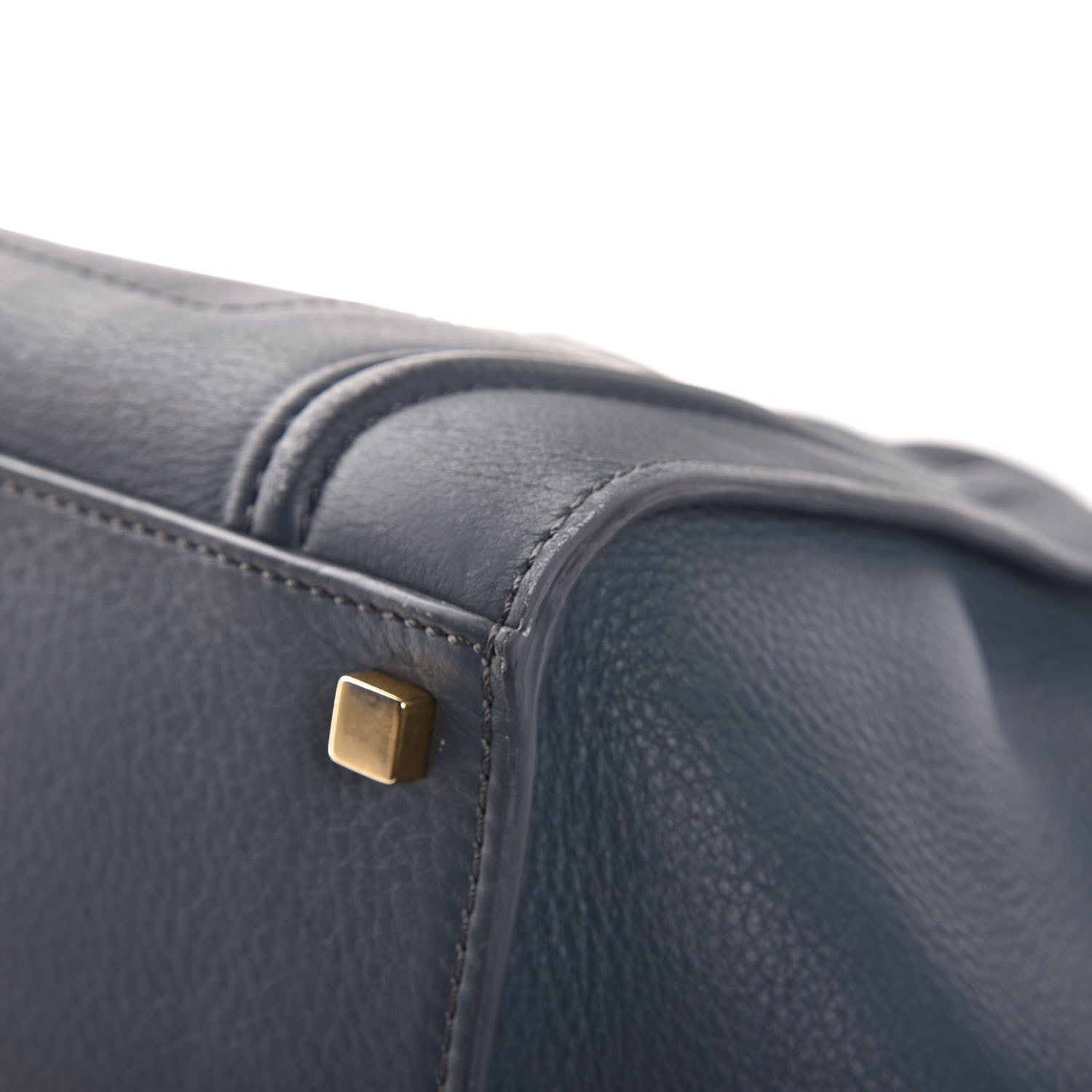 Celine Supple Calfskin Medium Phantom Luggage Slate Blue 14 of 26