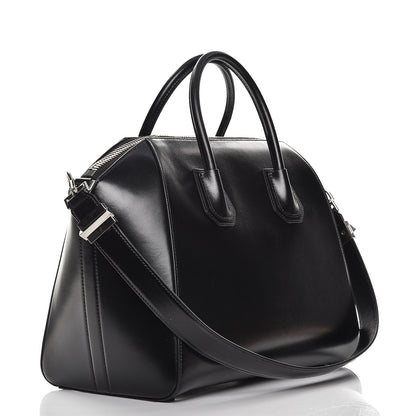 Givenchy Shiny Lord Calfskin Medium Antigona Black 4 of 9