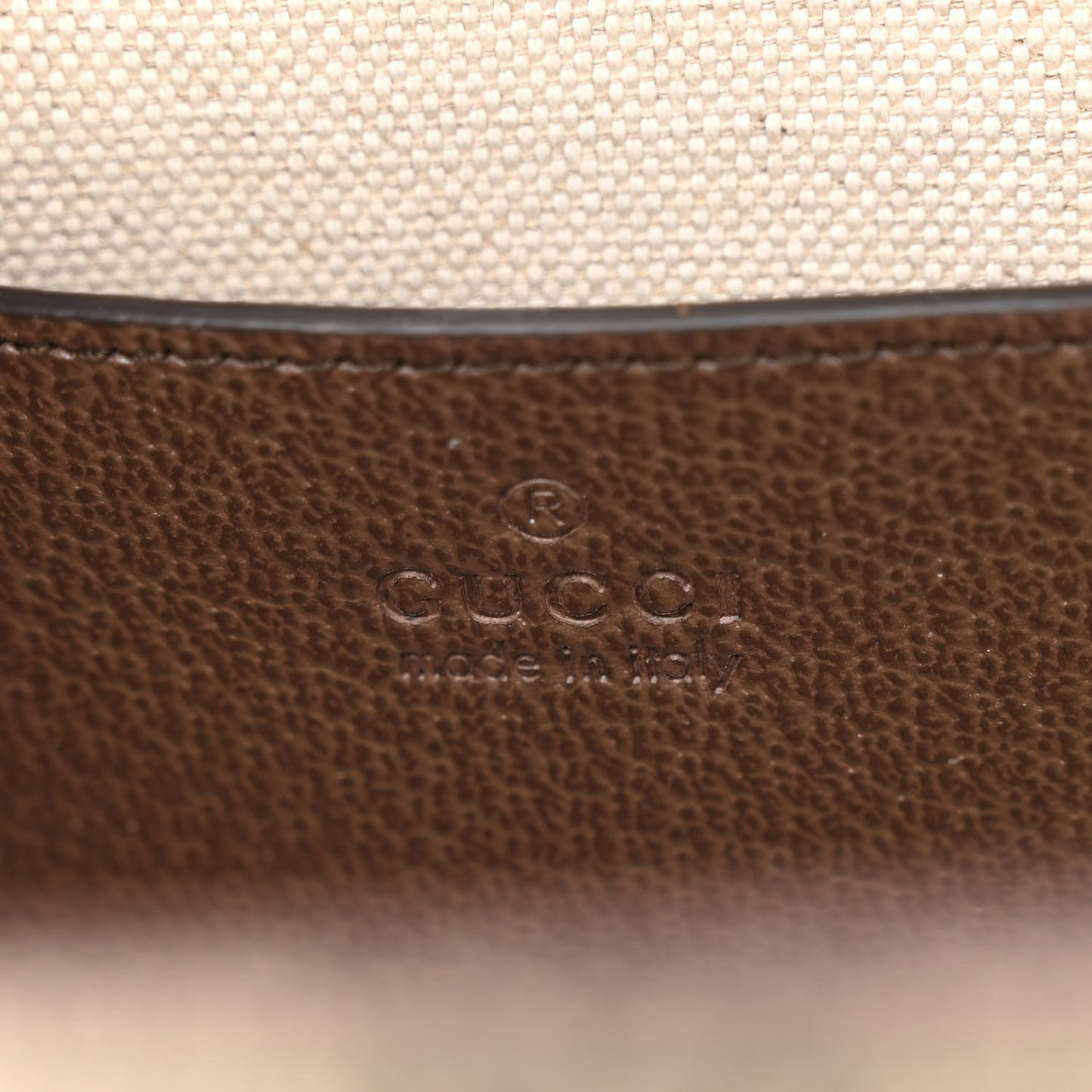 GG Supreme Monogram Web Small Ophidia Top Handle Shoulder Bag Brown