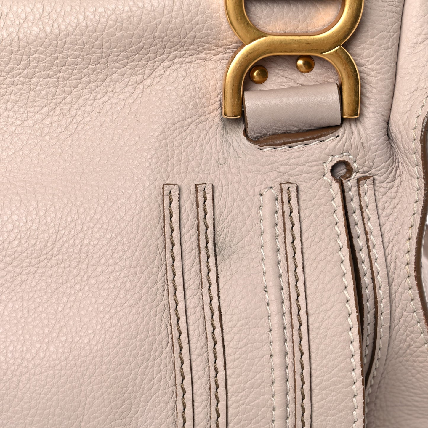 Calfskin Medium Marcie Satchel Blush Nude