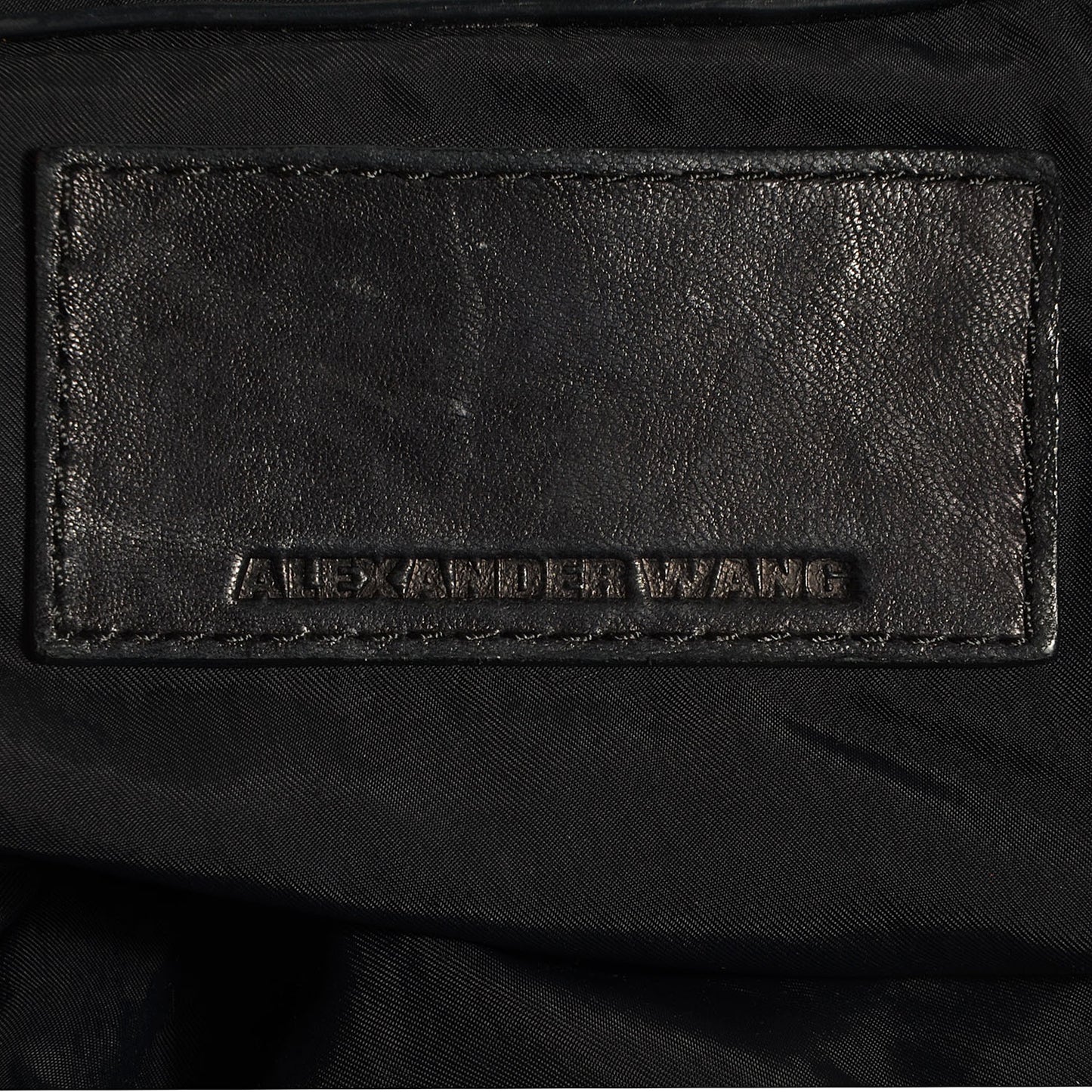 Lambskin Marti Backpack Washed Black with Nickel Hardware