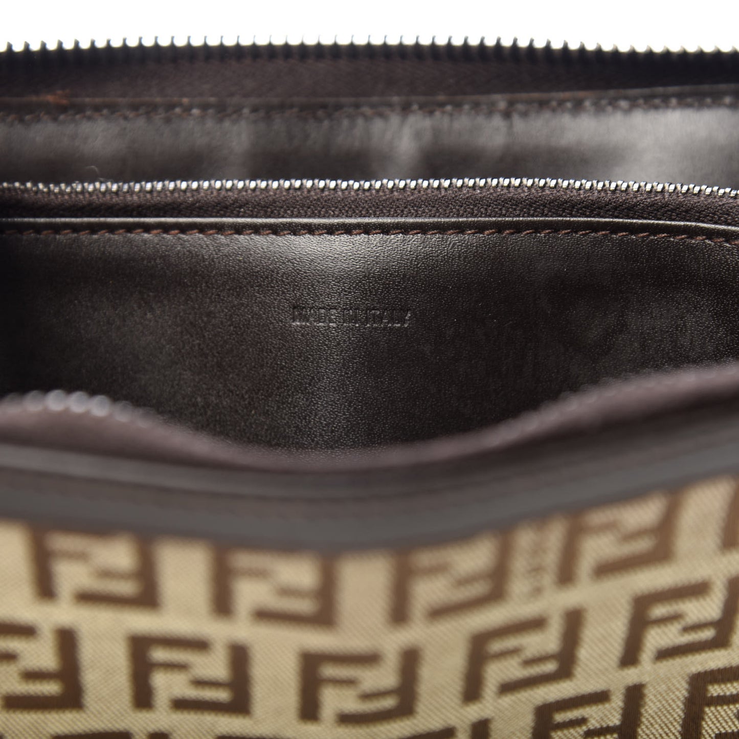Zucchino Zip Around Wallet Dark Brown