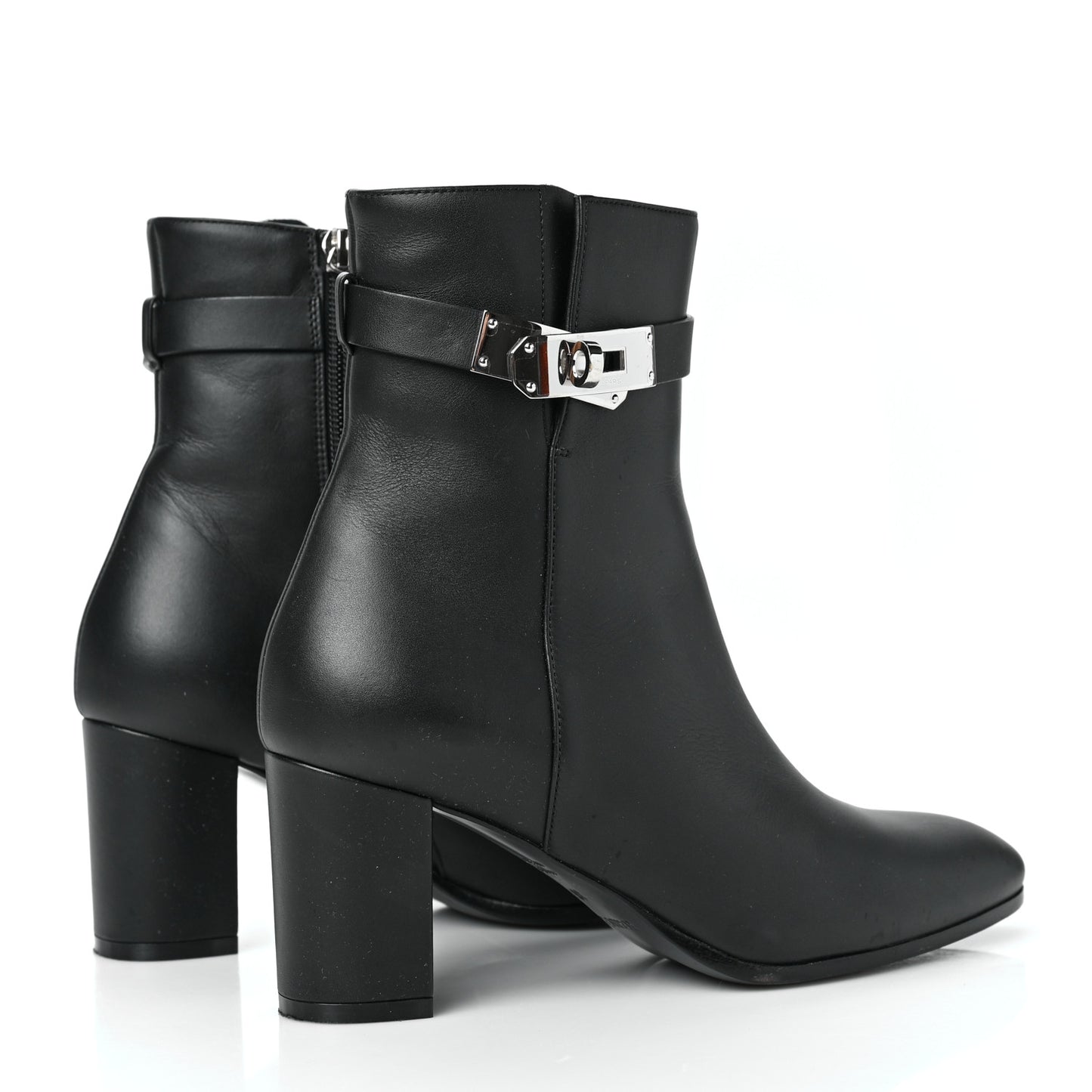 Calfskin Saint Germain Ankle Boots 36 Black