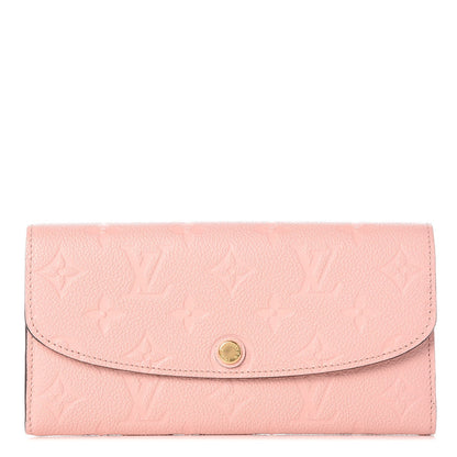 Louis Vuitton Empreinte Emilie Wallet Rose Poudre 1 of 7