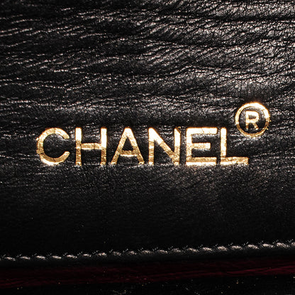 Chanel Lambskin Medium Single Flap w Wallet Black 8 of 12