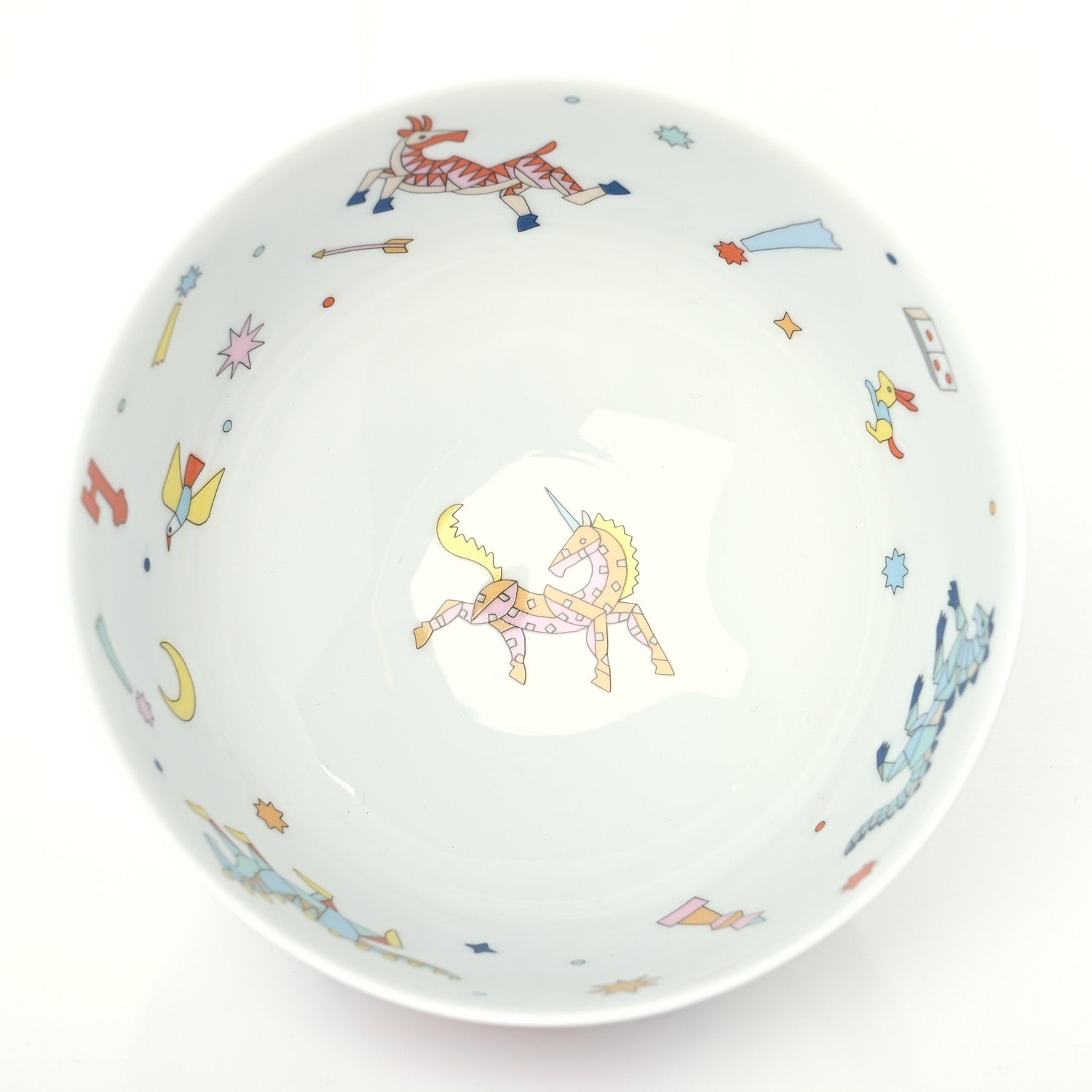 Hermes Porcelain Epopee Kids Cereal Bowl 4 of 9