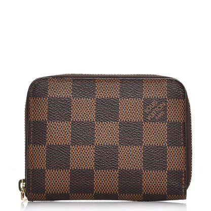 Louis Vuitton Damier Ebene Zippy Coin Purse 1 of 7