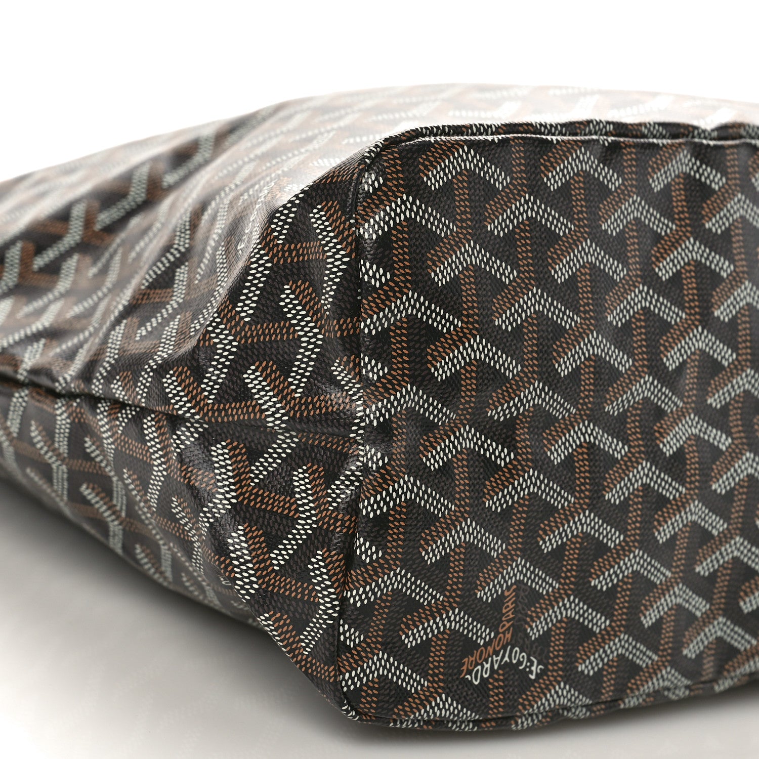 Goyard Goyardine Boheme Hobo Black Gold 7 of 8